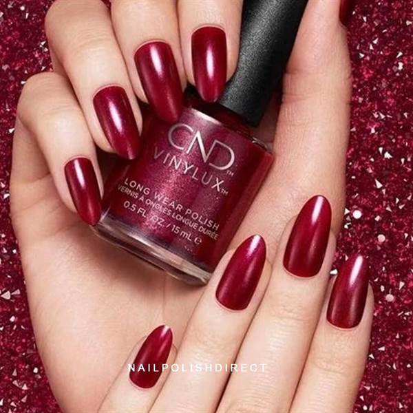 SMALTO CND VINYLUX Rebellious Ruby
